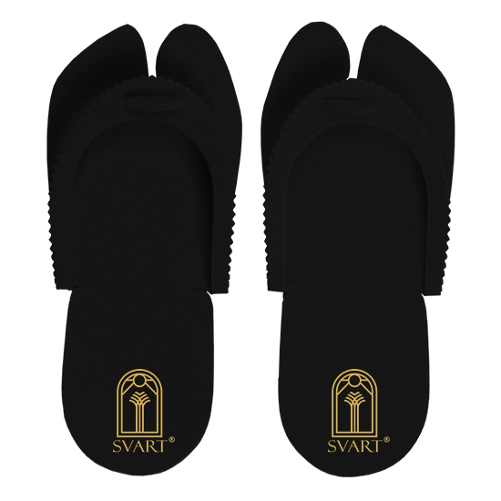 best pedicure slippers black