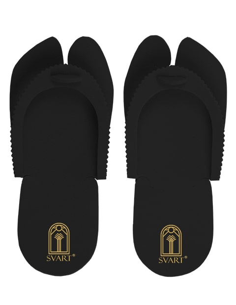 Black Pedicure Sandals