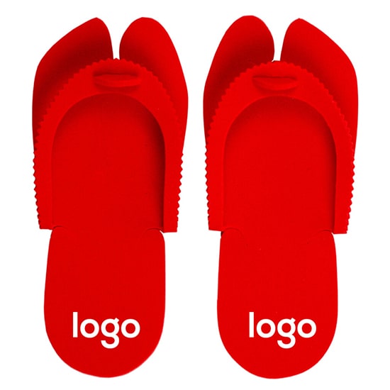 Custom-Logo-Printed-Red-Pedicure-Slippers