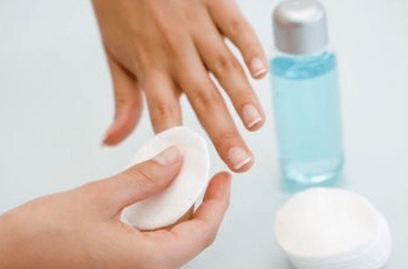 How to get nail glue off skin