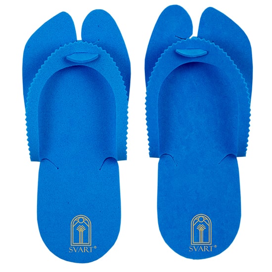 blue-pedicure-slippers-nail-salon