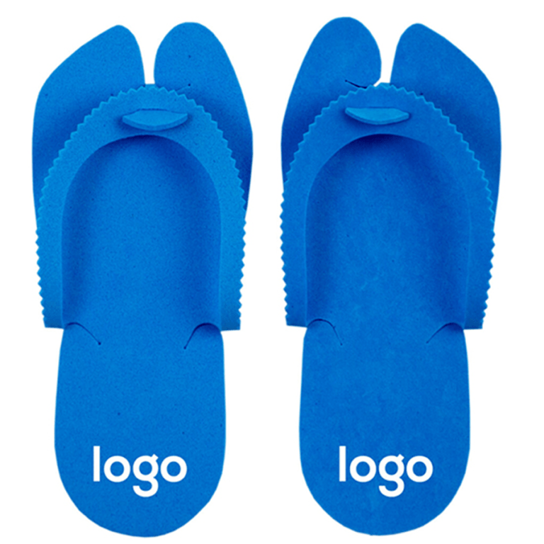 logo-printed-Disposable-Foam-Pedicure-Slippers-logo